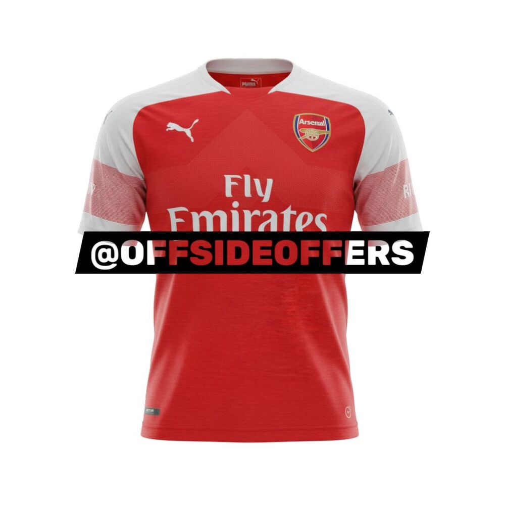 PUMA Arsenal FC 2018/2019 Home Jersey  Mens Size Medium